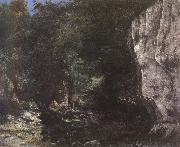 Gustave Courbet Stream oil